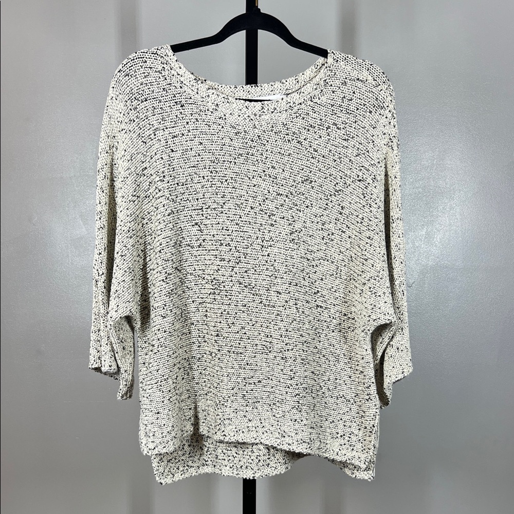 Lush Black and White Women's Sweater